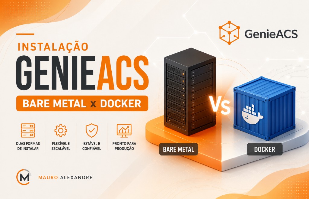 Instalação GenieACS: Bare Metal x Docker