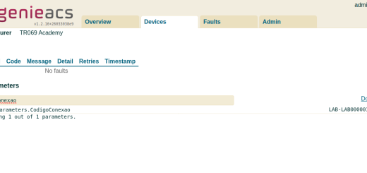 VirtualParameters.CodigoConexao no device GenieACS