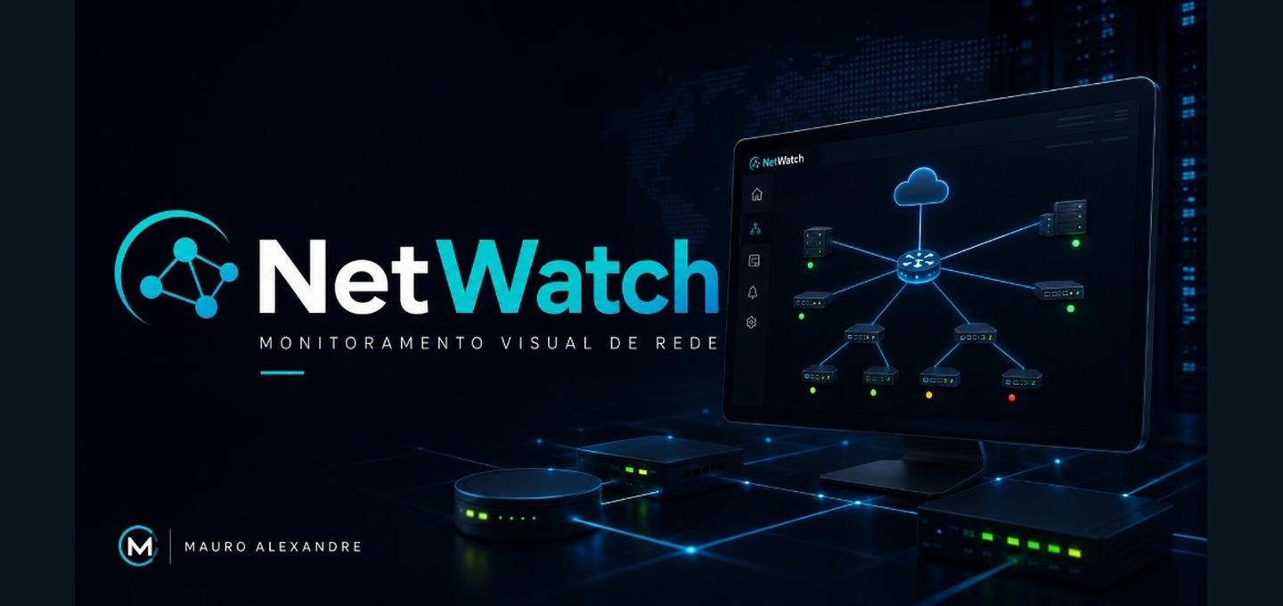 NetWatch — monitoramento visual de rede