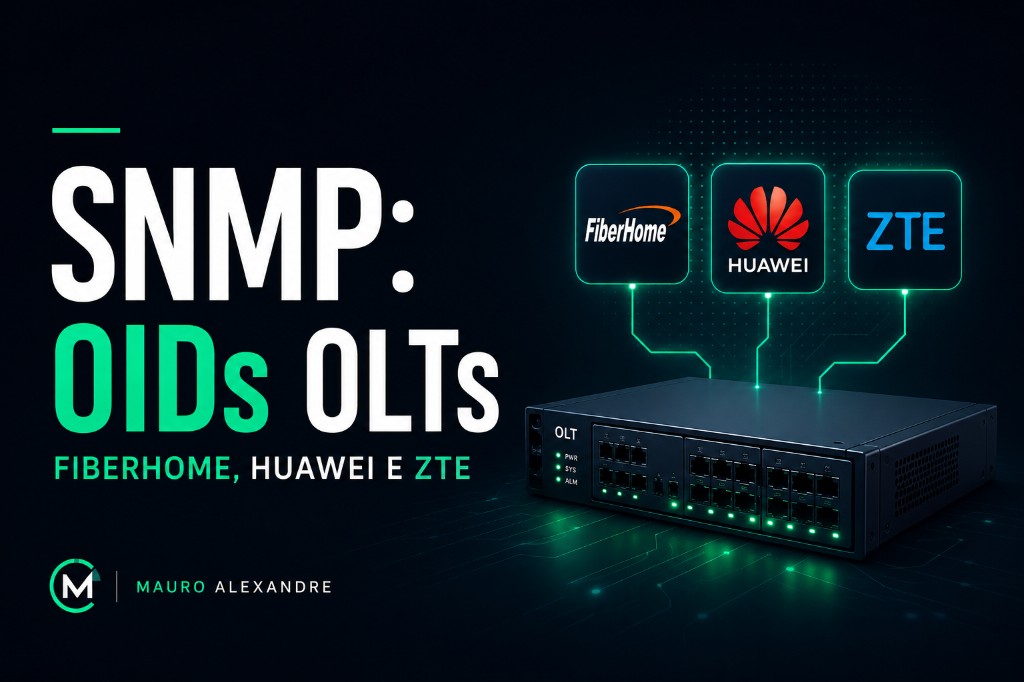 SNMP OIDs OLTs FiberHome, Huawei e ZTE